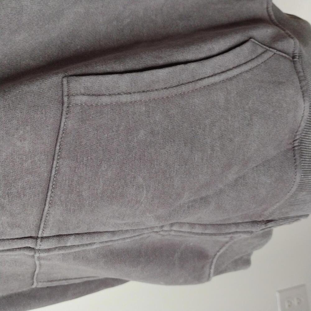NWT Ultra Flirt Women's Gray/Trend Fleece London Hoodie Size L - Picture 4 of 12